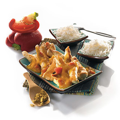 Goûtez ce plat traditionnel de la cuisine populaire indienne et vibrez aux délicieuses notes exotiques apportées par le curcuma et le curry !